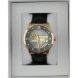 Longbo Men's Automatic Watch with Leather Strap - Rose/Black