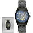 Longbo Men's Automatic Watch with Metal Bracelet - Metal Gun D3
