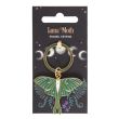 Luna Moth Design Keyring (7.5cm)