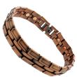 Magnetic Bracelet With 19 Magnets - Copper Thick Links