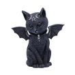 Malpuss Winged Occult Cat Figurine - 10cm