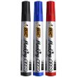 BiC Marking 2300 Permanent Markers - Black, Blue and Red Assortment