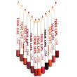 Wholesaler Me Now True Lips Lip Liner Pencils - Assorted Colours 