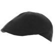 Men's 6 Panel Flat Caps - Black - Assorted Sizes