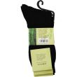 Men's Black Super Soft Bamboo Socks (3 Pair Pack) 