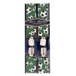 Men's Braces Football Print 35mm Wide