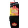 Men's Brushed Thermal Winter Socks - Dark Assorted Colours 