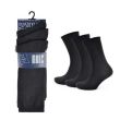 Men's Plain Socks - Black Size 7-11 