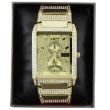 Wholesale Men's NY London Rectangular Watch - Gold