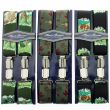 Men's Printed 35mm Braces - Wild Animals Design Assorted