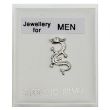 Men's Sterling Silver Dragon Stud
