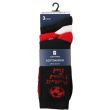 Men's Cotton Rich Dad Design Socks (3 Pair Pack) - Asst 