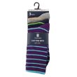 Men's Cotton Rich Socks - Tom Franks (3 Pair Pack) - Asst