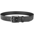Men’s Full Grain Leather Belt with Screw Gunmetal Buckle 40mm Wide - Black (XX-Large)