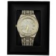 Wholesale Men's Diamante Encrusted NY London Watch - Gold