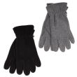 Men's Fleece Gloves - Assorted Colours 