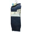 Mens Lambs Wool Blend Socks - Assorted Colours