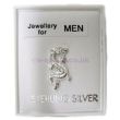Men's Sterling Silver Dragon Stud