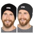 Mens Thinsulate Beanie Hat Without Turn Up  - Assorted Colours