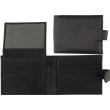Mens Genuine Leather RFID Blocking Wallet- Black Colour 
