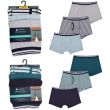 Men's Keyhole Trunks (Pack of 3) - Assorted 