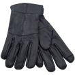 Mens Leather Thinsulate Gloves - Black