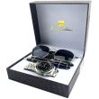 Luis Cardini Men's Gift Set (Watch , Sunglass & Pens)