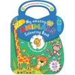 Animals and Monsters Colouring & Sticker Activity Book - Assorted