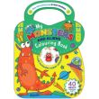 Animals and Monsters Colouring & Sticker Activity Book - Assorted