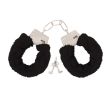 Metal Handcuffs With Keys - Black 