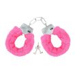 Metal Handcuffs With Keys - Pink 