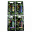 Wholesale Metal Pipe "Leaf Design" Rainbow & Shiny Assorted Colours