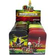 Metal Premium Stash Tins Smoke Island Design - Assorted (11x8cm)