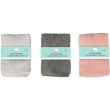 Microfibre Face Cloths - Pack of 3 - Assorted
