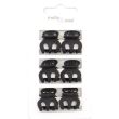 Mini Clamps - Black (2cm)