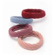 Molly & Rose Textured Autumn Mix Elastics (Pack of 4) - Asst 