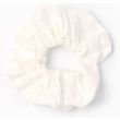 Molly & Rose White 100% Cotton Broderie Anglaise Fabric Scrunchie 