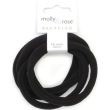 Molly & Rose Black Extra Large Jersey Ponios Elastics - 7cm
