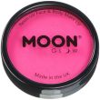 Moon Glow Neon UV Pro Face & Body Paint Cake Pot - Neon Pink 
