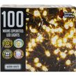 Multi Function 100 LED Mains Operated Lights - Warm White