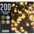 Multi Function 200 LED Mains Operated Lights - Warm White