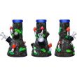 Mushroom Tree Stump Design Glass Waterpipe - Assorted (8inch)