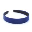 Navy Satin Aliceband 2.5cm Wide 