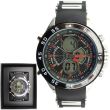 NY London Men's Quamer Digital Watch With Silicone Strap - Black