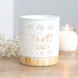 Matte Ceramic Butterfly Oil Burner 11cm 