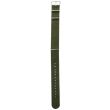 Olive Green NATO Replacement Nylon Watch Strap - 20mm