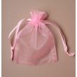Organza Gift Bag - Pink(15 x 10cm)