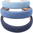 Blue Padded Aliceband – Assorted - 3cm