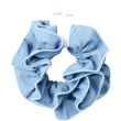 Double Layered Denim Style Hair Scrunchie – Extra Large 14cm