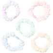 Pastel Polka Dot Hair Scrunchies (5.5cm)